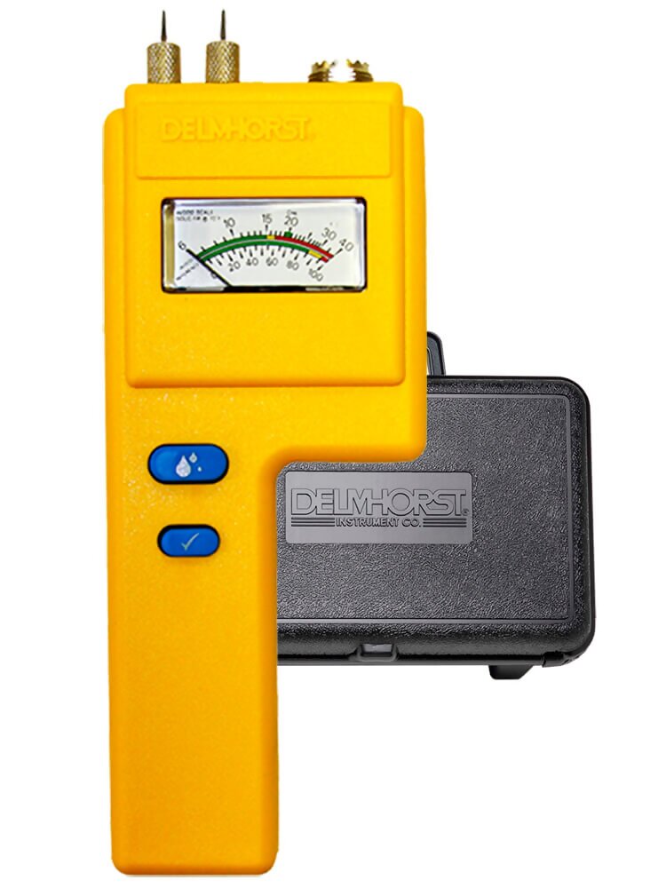 Buy Delmhorst BD-10 Analog Pin-Type Moisture Meter, Concrete, Tester, Gauge,  Detector, Content Reader